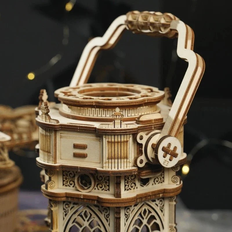 Victorian Lantern 3D Wooden Puzzle