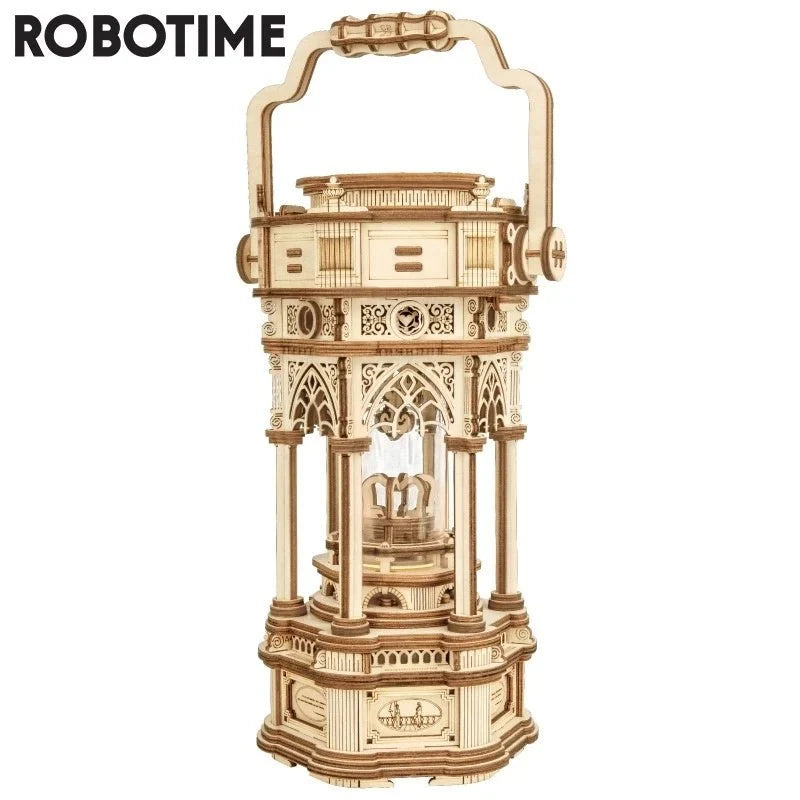 Victorian Lantern 3D Wooden Puzzle