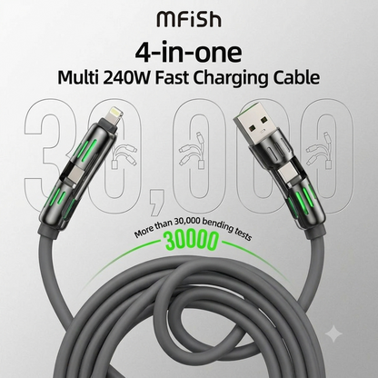 4-in-1 Multi USB Charging Cable